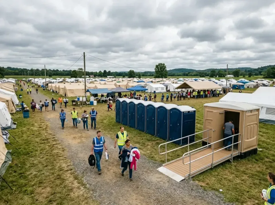 disaster-relief-camp-restrooms-010 — frequently asked questions, Dumpster & Portable Bathrooms Rental in Franklin, LA